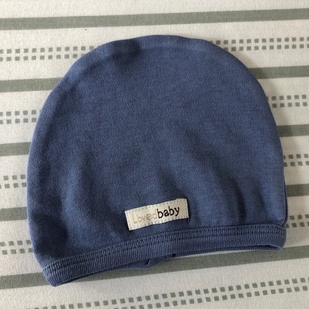 L’oved Baby Organic Cotton Cap in Slate